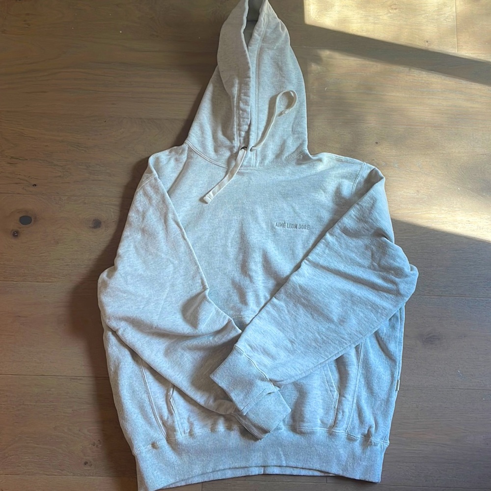 Aime Leon Dore oatmeal hoodie XL